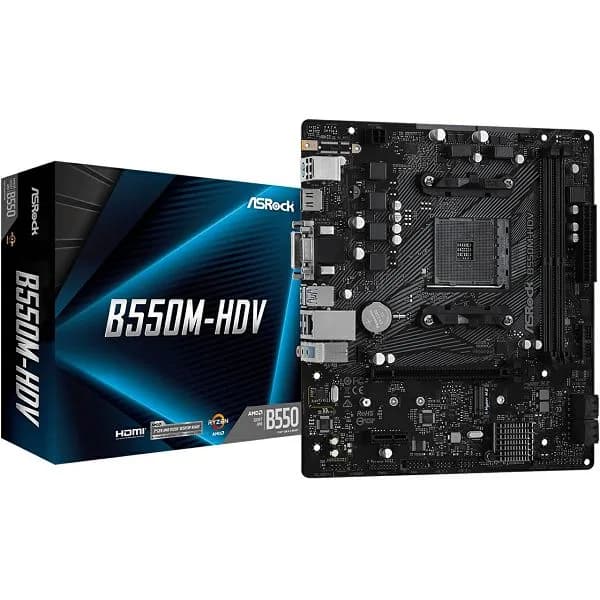 Matična ploča ASRock B550M-HDV, AMD AM4, Micro ATX