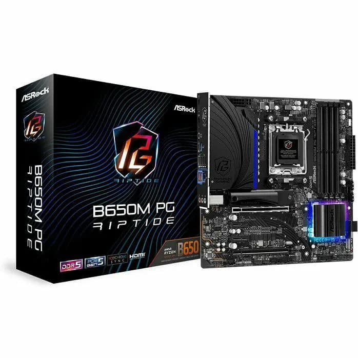 Matična ploča ASRock B650M PG Riptide, AMD AM5, Micro ATX