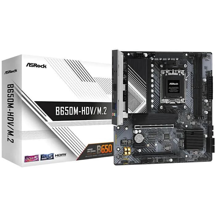 Matična ploča ASRock B650M-HDV/M.2, AMD AM5, Micro ATX
