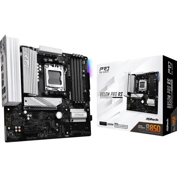 Matična ploča Asrock B850M Pro RS, AMD AM5, Micro ATX