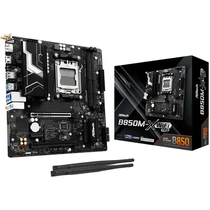 Matična ploča Asrock B850M-X WiFi R2.0, AMD AM5, WiFi, Bluetooth, Micro ATX