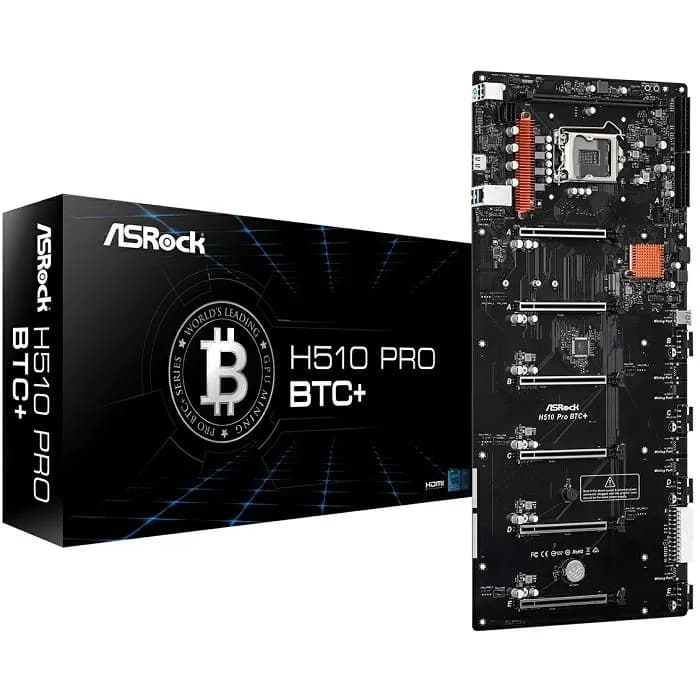 Matična ploča ASRock H510 Pro BTC+, Intel LGA1200