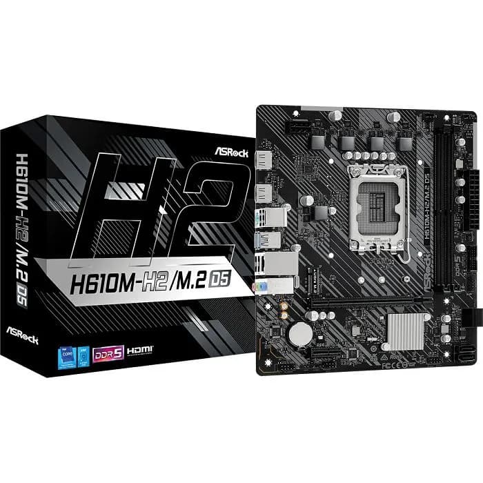 Matična ploča ASRock H610M-H2/M.2 D5 DDR5, Intel LGA1700, Micro ATX