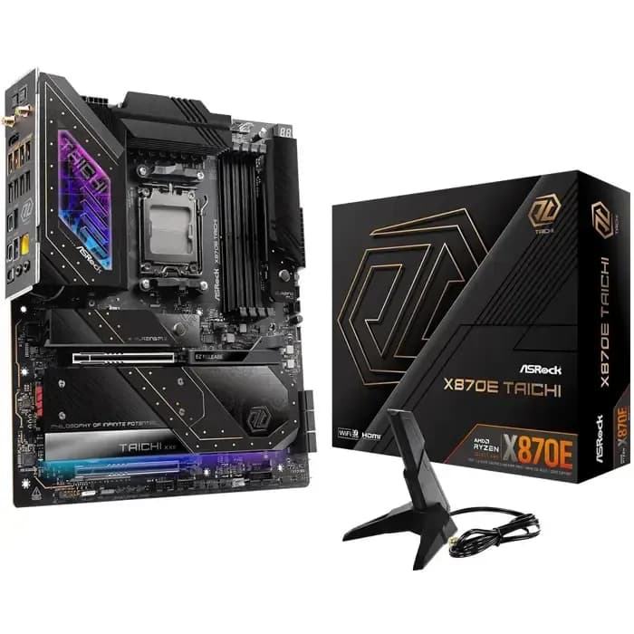 Matična ploča ASRock X870E Taichi, AMD AM5, WiFi, Bluetooth, E-ATX