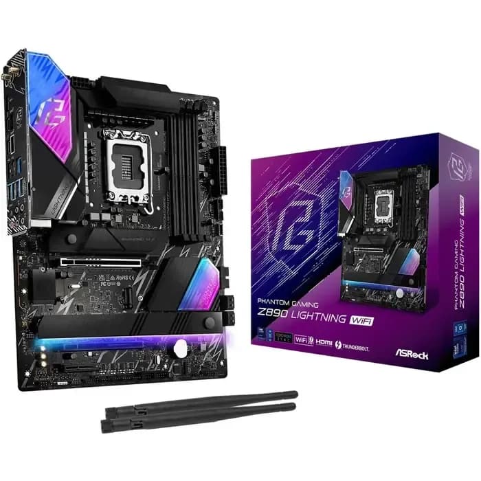 Matična ploča ASRock Z890 PG Lightning WiFi, Intel LGA1851, WiFi, Bluetooth, ATX