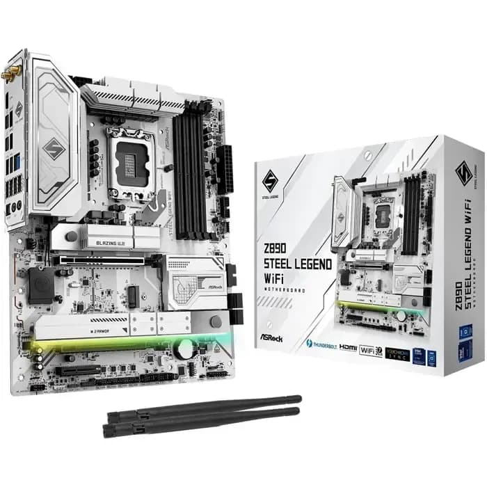 Matična ploča ASRock Z890 Steel Legend WiFi, Intel LGA1851, WiFi, Bluetooth, ATX