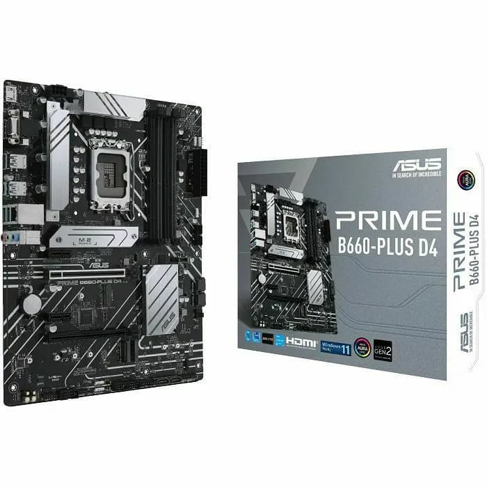 Matična ploča Asus Prime B660-Plus D4 DDR4, Intel LGA1700, ATX