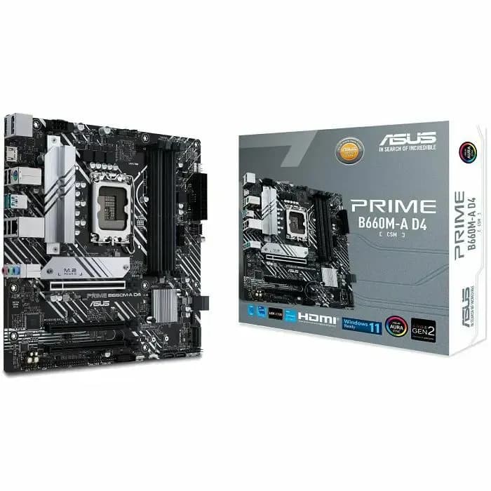 Matična ploča Asus Prime B660M-A D4-CSM DDR4, Intel LGA1700, Micro ATX