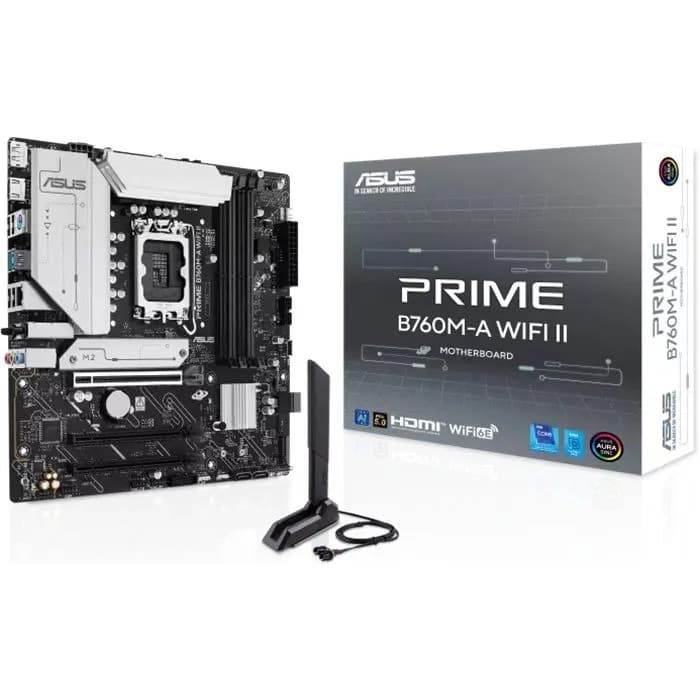 Matična ploča Asus Prime B760M-A WiFi II DDR5, Intel LGA1700, Micro ATX
