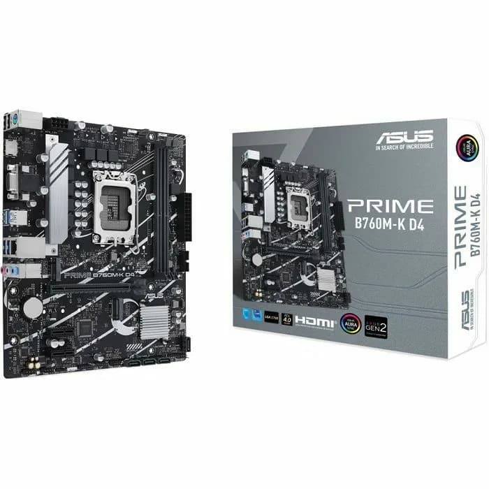 Matična ploča Asus Prime B760M-K D4 DDR4, Intel LGA1700, Micro ATX