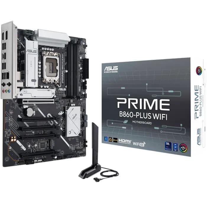 Matična ploča Asus Prime B860-Plus WiFi, Intel LGA1851, WiFi, Bluetooth, ATX