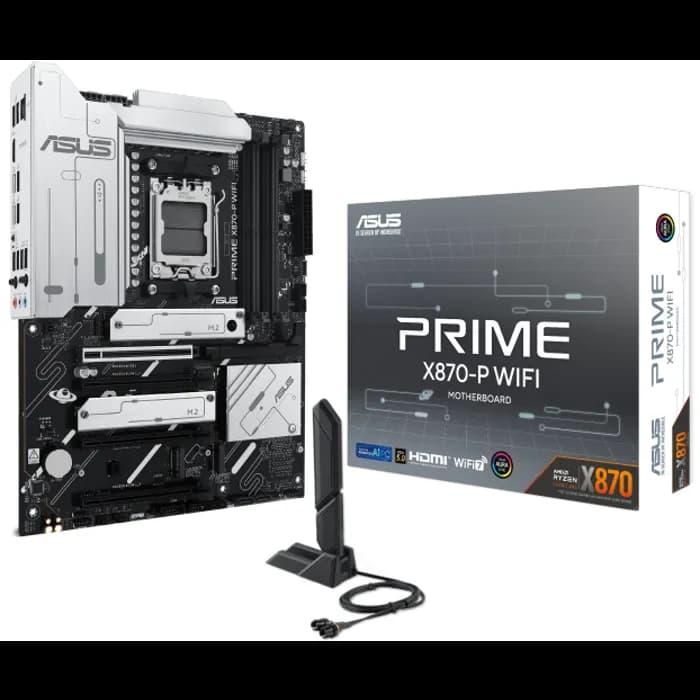 Matična ploča Asus Prime X870-P WiFi, AMD AM5, WiFi, Bluetooth, ATX