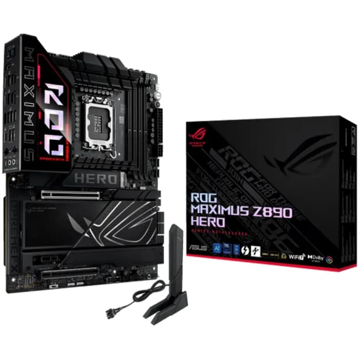 Matična ploča Asus ROG Maximus Z890 Hero, Intel LGA1851, WiFi, Bluetooth, ATX
