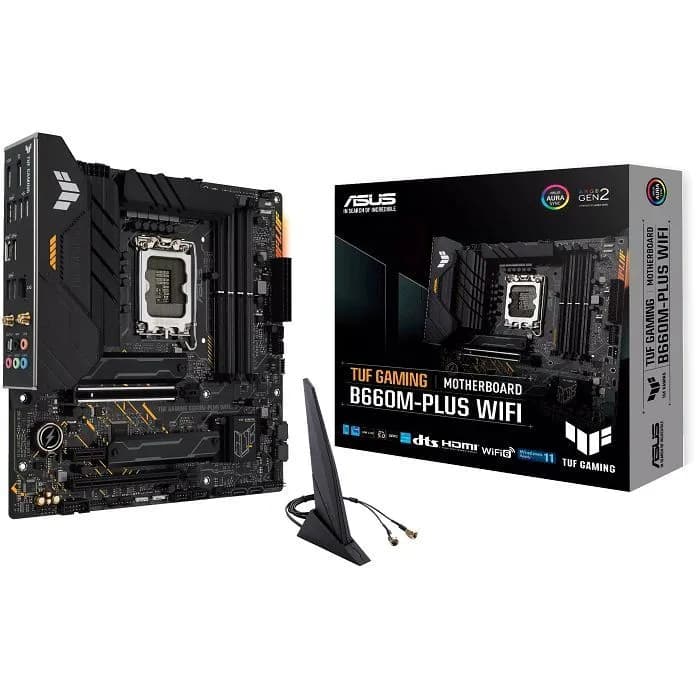 Matična ploča Asus TUF Gaming B660M-Plus WiFi DDR5, Intel LGA1700, WiFi, Bluetooth, Micro ATX