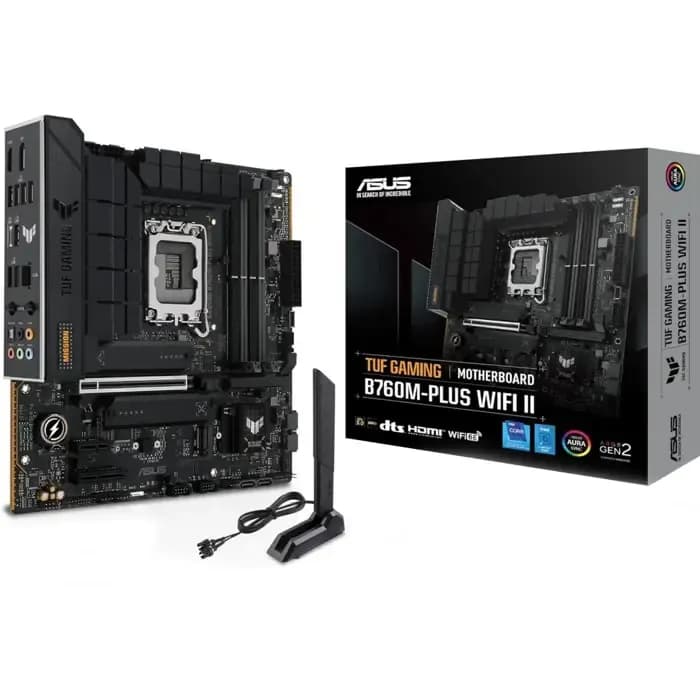 Matična ploča Asus TUF Gaming B760M-Plus WiFi II DDR5, Intel LGA1700, WiFi, Bluetooth, Micro ATX