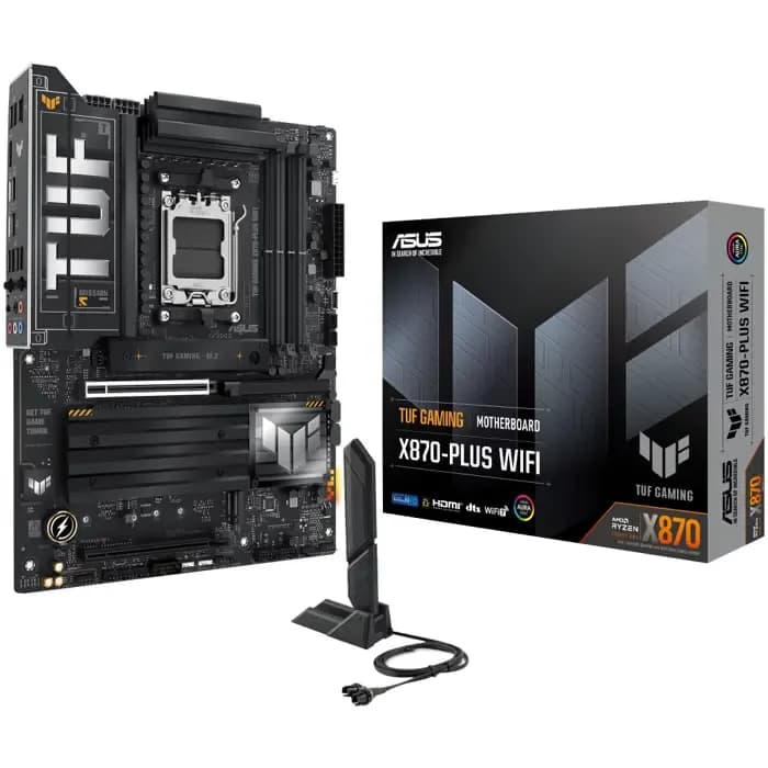 Matična ploča Asus TUF Gaming X870-Plus WiFi, AMD AM5, WiFi, Bluetooth, ATX