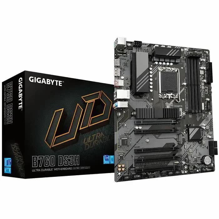 Matična ploča Gigabyte B760 DS3H DDR5, Intel LGA1700, ATX