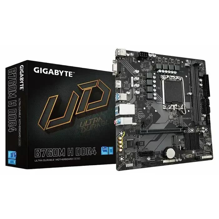 Matična ploča Gigabyte B760M H DDR4, Intel LGA1700, Micro ATX