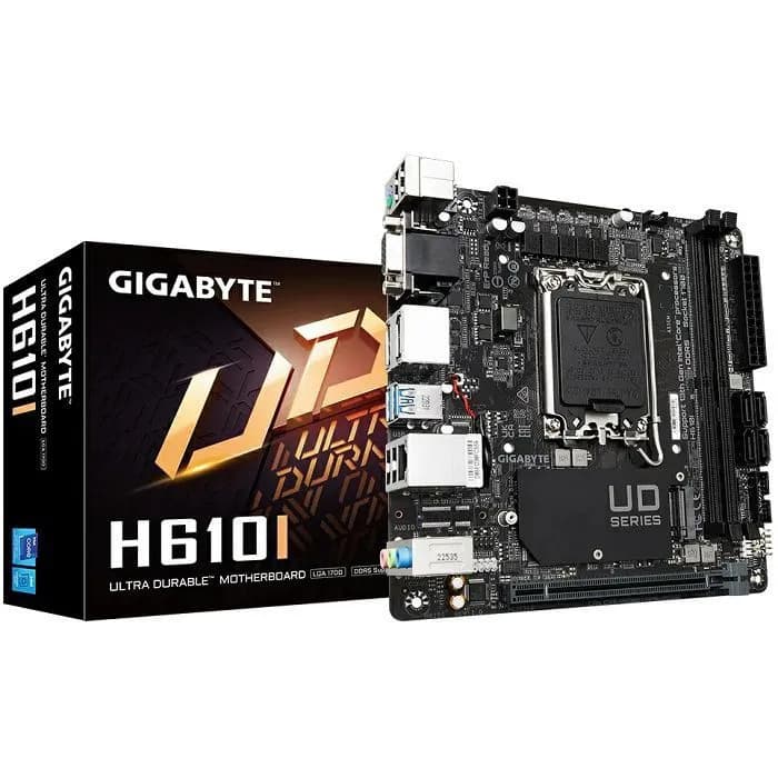 Matična ploča Gigabyte H610I DDR5, Intel LGA1700, Mini ITX