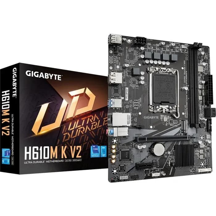 Matična ploča Gigabyte H610M K V2 DDR5, Intel LGA1700, Micro ATX