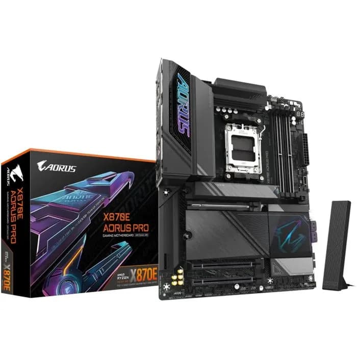 Matična ploča Gigabyte X870E Aorus Pro 1.1, AMD AM5, WiFi, Bluetooth, ATX
