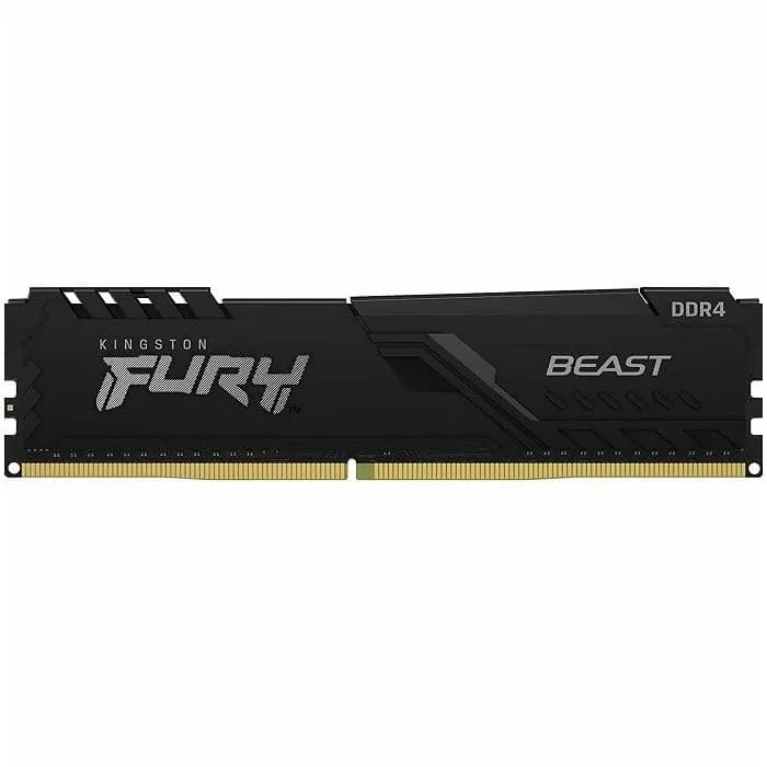 Memorija Kingston Fury Beast Black XMP, 16GB, DDR4 3200MHz, CL16