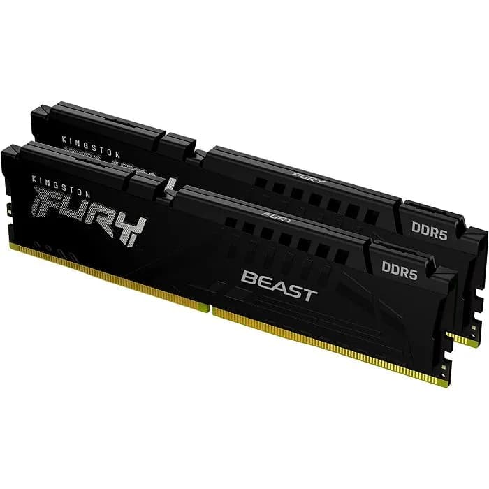 Memorija Kingston Fury Beast, 64GB (2x32GB), DDR5 5600MHz, CL40