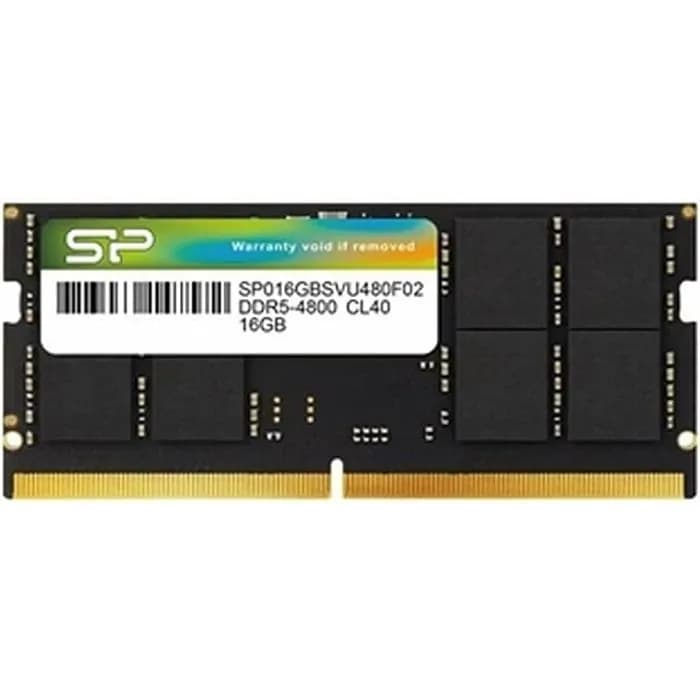Memorija za prijenosna računala Silicon Power SP016GBSVU480F02, SO-DIMM, 16GB, DDR5 4800MHz, CL40