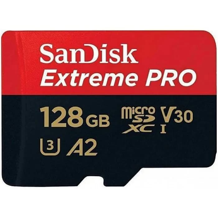 Memorijska kartica Sandisk Extreme Pro, microSDXC, HC Class 10, 128GB + SD Adapter