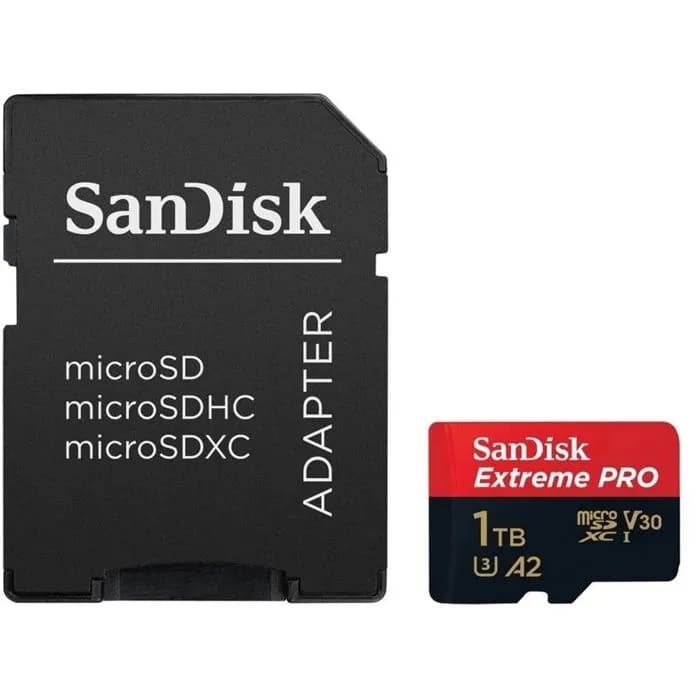 Memorijska kartica Sandisk Extreme Pro, microSDXC, XC Class 10, 1TB + SD Adapter