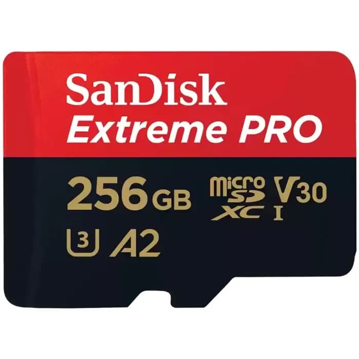Memorijska kartica Sandisk Extreme Pro, microSDXC, XC Class 10, 256GB + SD Adapter