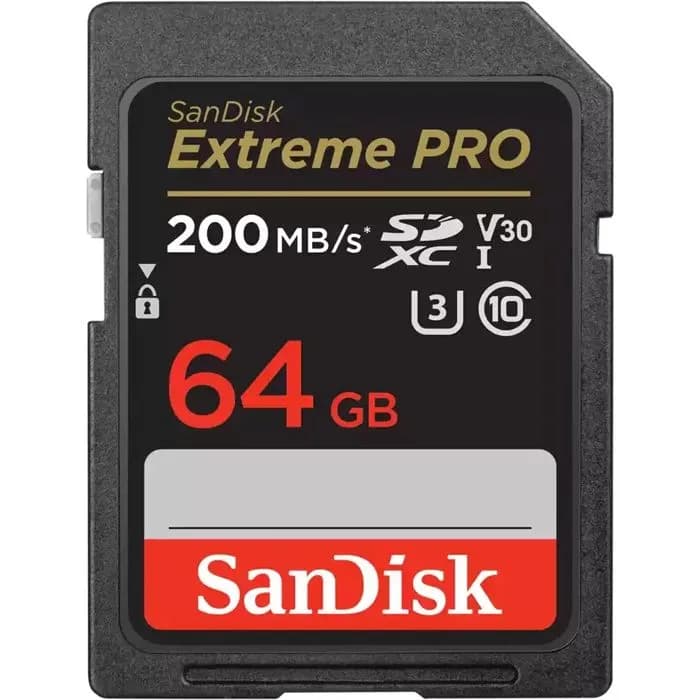 Memorijska kartica Sandisk Extreme Pro, SDXC, XC Class 10, 64GB