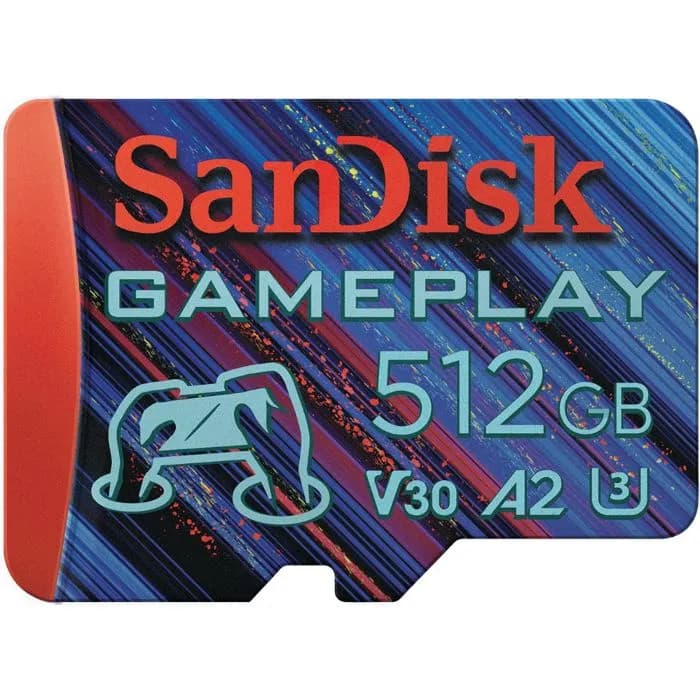 Memorijska kartica Sandisk GamePlay, microSDXC, XC Class 10, 512GB