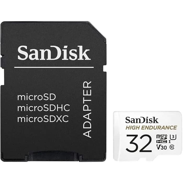 Memorijska kartica Sandisk High Endurance, microSDHC, HC Class 10, 32GB + SD Adapter