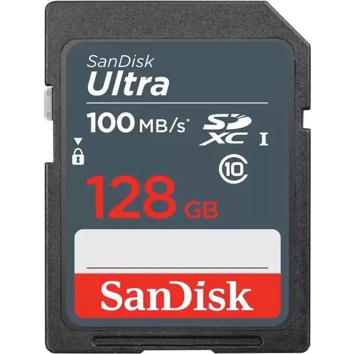 Memorijska kartica Sandisk Ultra, SDXC, XC Class 10, 128GB