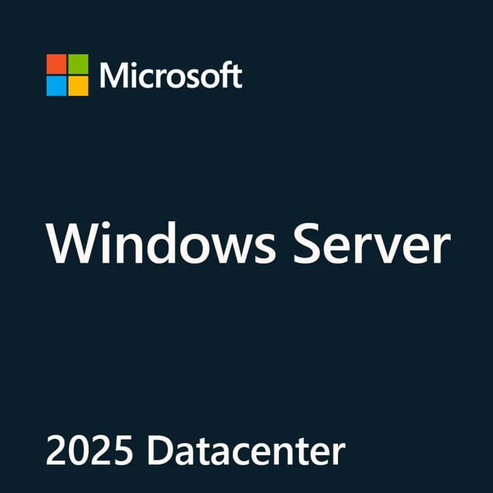Microsoft Windows Server Datacenter 2025 64-bit Eng DSP OEI DVD 16 Core, EP2-25149