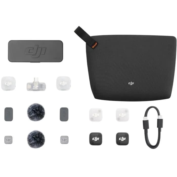 Mikrofon DJI Mic Mini 2 (2 TX + 1 Mobile RX + Charging Case)