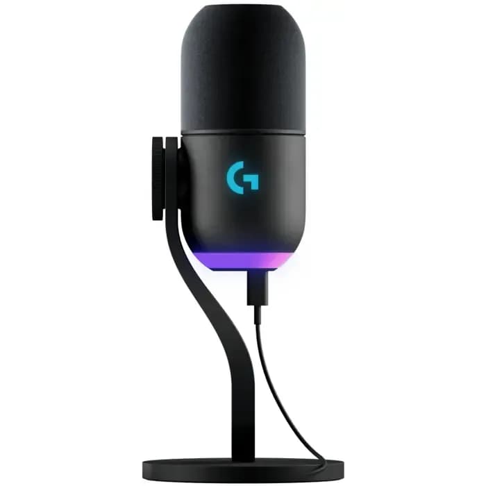 Mikrofon Logitech Yeti GX, RGB, crni