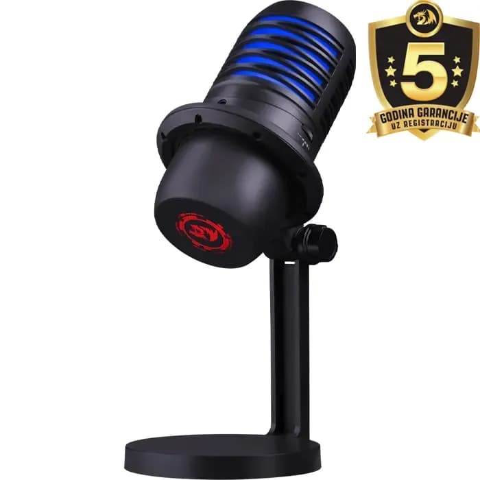 Mikrofon Redragon Nebula GM211, RGB, crni