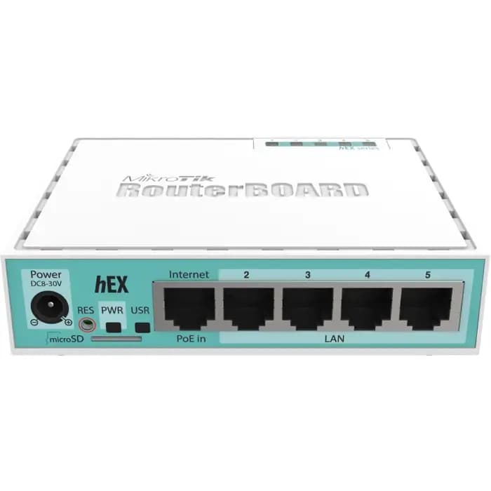 MikroTik (RB750Gr2) 5 Gigabit Port Router