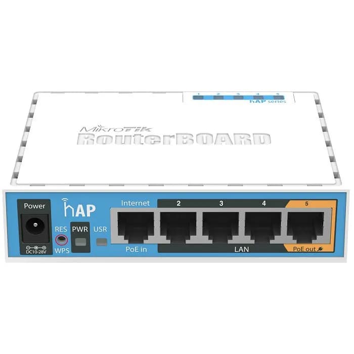 MikroTik (RB951UI-2ND) 2,4GHz Wireless Indoor AP