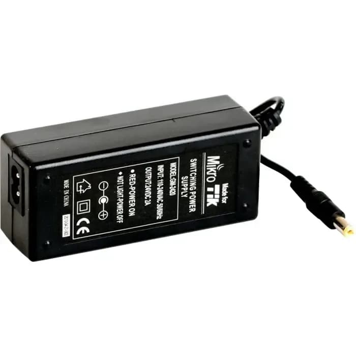 MikroTik 24V, 2A Power Adapter