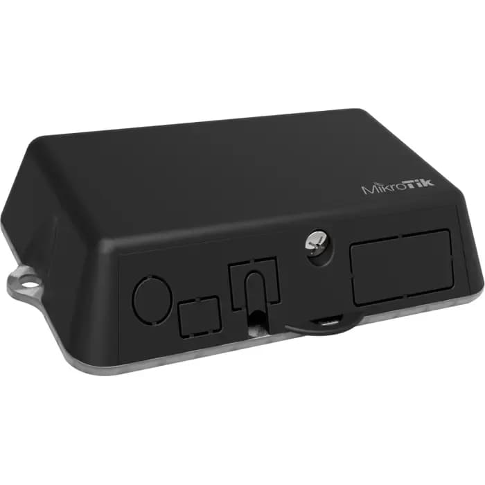 Mikrotik RB912R-2nD-LTm&EC200A-EU, 650MHz CPU, 64MB RAM, 1×LAN, 2.4Ghz 802.11b/g/n, GPS, 2×miniSIM, USB, RS232, RouterOS L4, vanjsko kućište, PSU