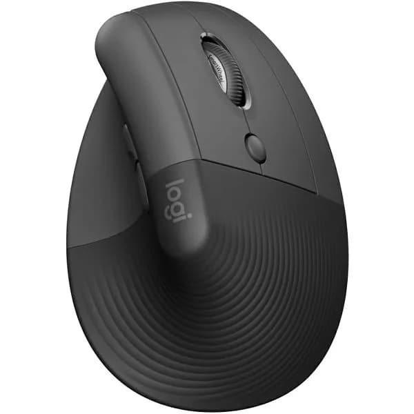 Miš Logitech Lift, bežični, vertikalni, ergonomski, crni
