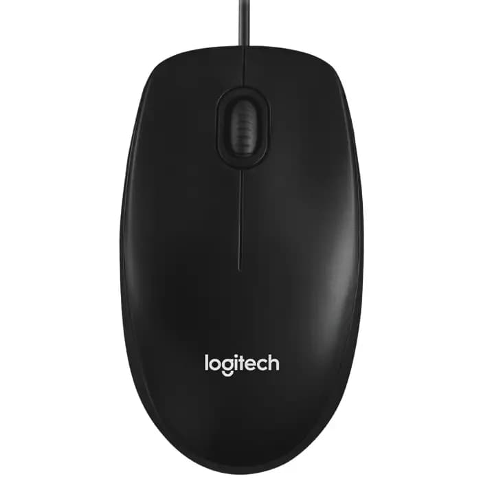 Miš Logitech M100, žičani, crni