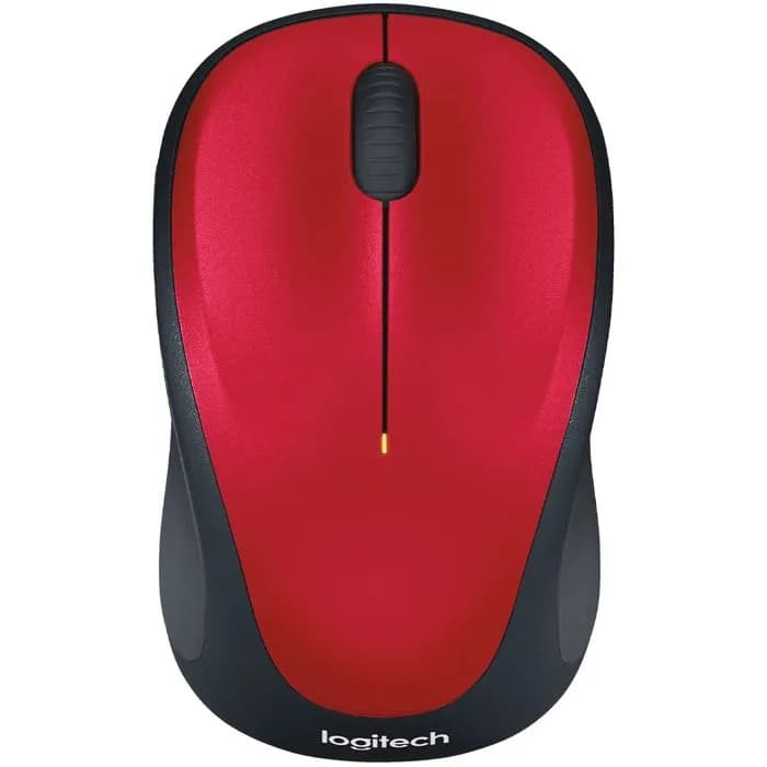 Miš Logitech M235, bežični, crveni