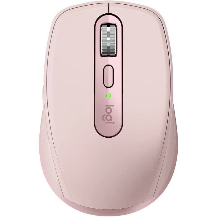 Miš Logitech MX Anywhere 3S, bežični, bluetooth, rozi
