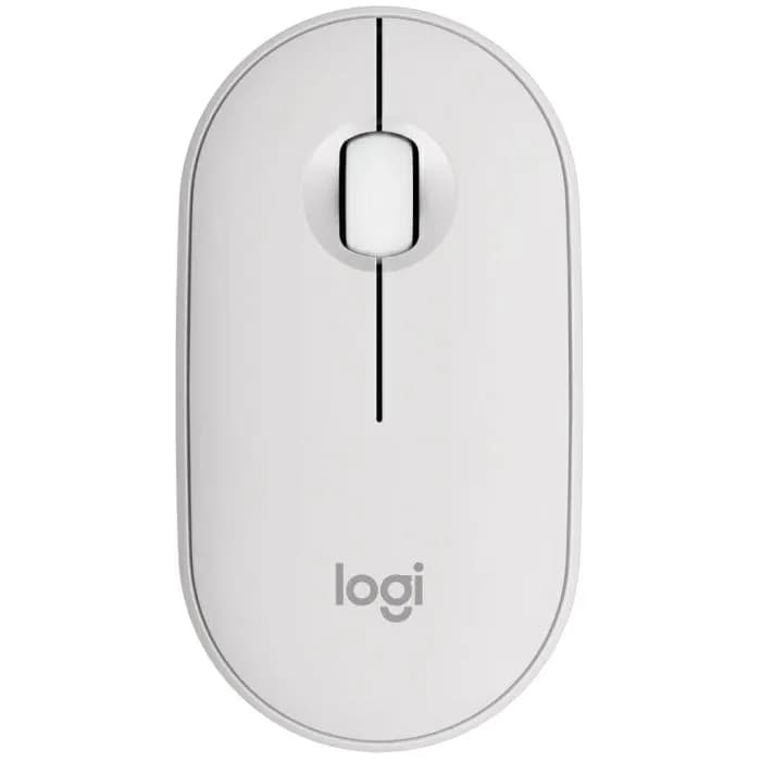 Miš Logitech Pebble 2 M350s, bežični, bijeli