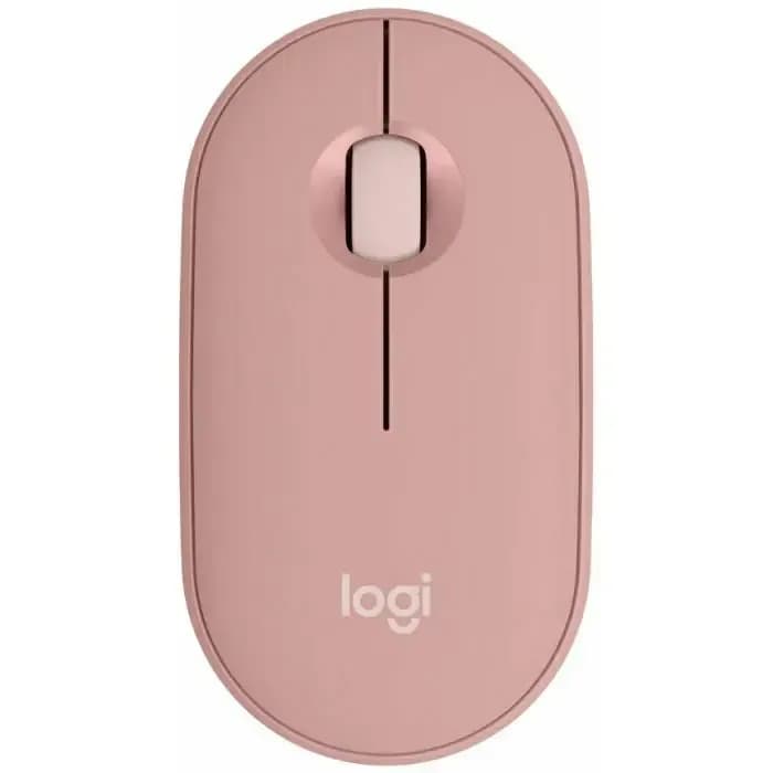 Miš Logitech Pebble 2 M350s, bežični, rozi