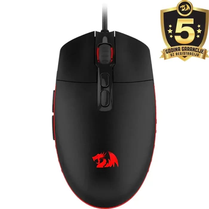 Miš Redragon Invader M719, žičani, gaming, 5000DPI, RGB, Black